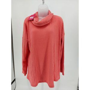Maternity Long Sleeve Cowl Neck Cozy Rib T-Shirt - Ingrid & Isabel - Size XL
